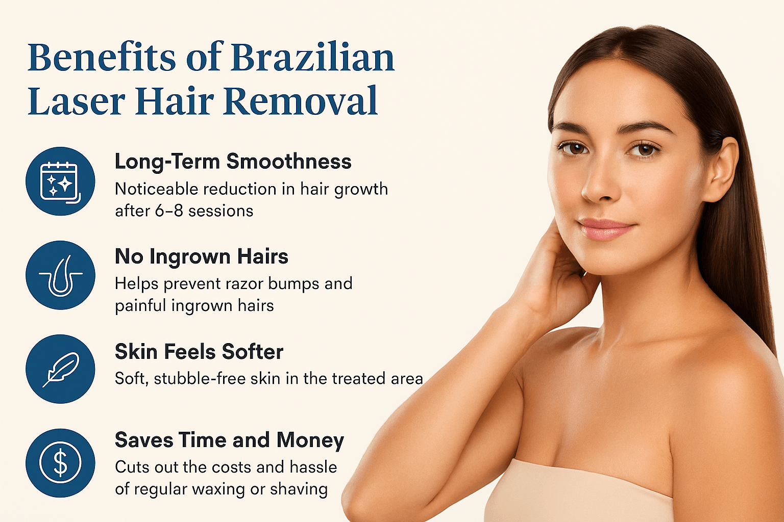 Benefits of Brazilian Laser Hair Removal Benefits of Brazilian Laser Hair Removal