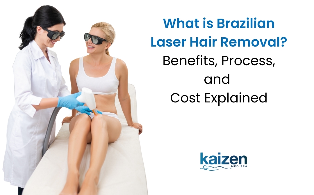 women take a full Brazilian Laser Hair Removal treatment
