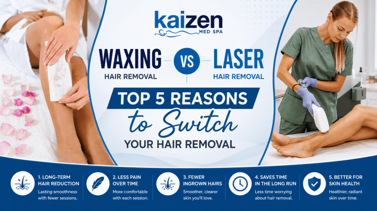 Waxing vs Laser Hair Removal: Top 5 Reasons to Switch Your Hair Removal